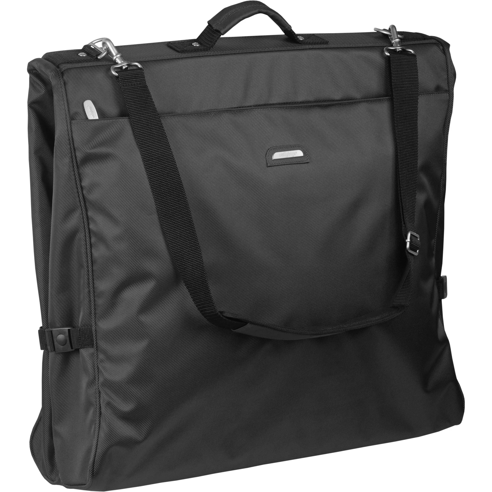 Hot Pick of the Day Today Only Special Wally Bags 45-Inch Framed Garment Bag With Shoulder Strap And Multiple Pockets
