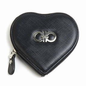 Salvatore Ferragamo  Leather Coin Purse/Coin Case (Pre-Owned) MustHave Steals