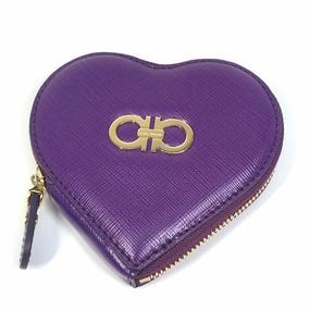 Salvatore Ferragamo  Leather Coin Purse/Coin Case (Pre-Owned) Gift Ideas Galore