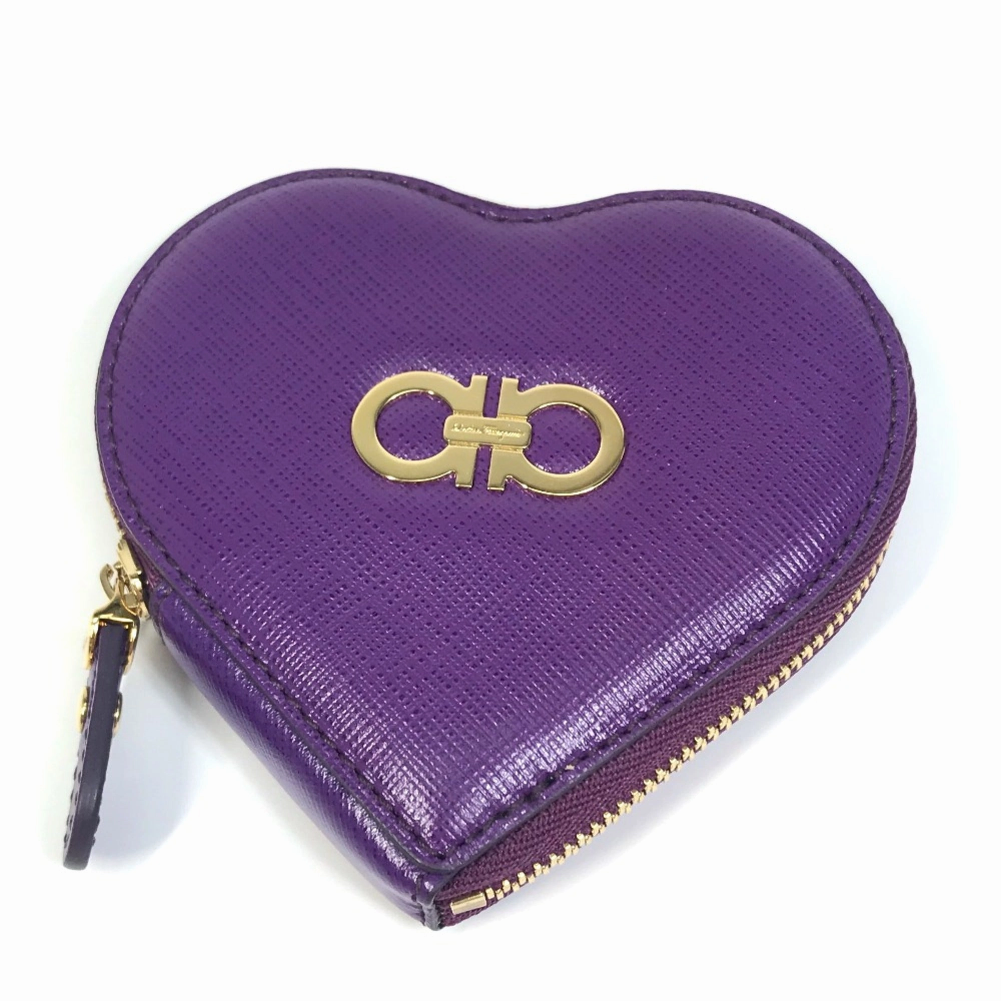 Salvatore Ferragamo  Leather Coin Purse/Coin Case (Pre-Owned) Gift Ideas Galore