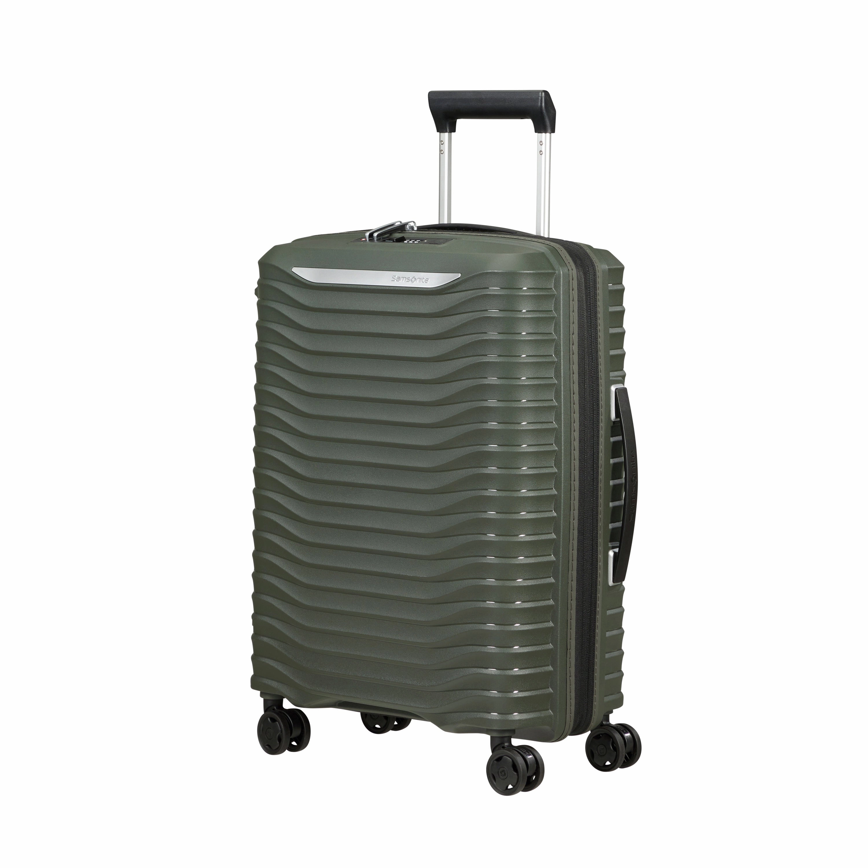 Daily Deal Frenzy Samsonite Upscape Spinner Expandable Carry-On Luggage