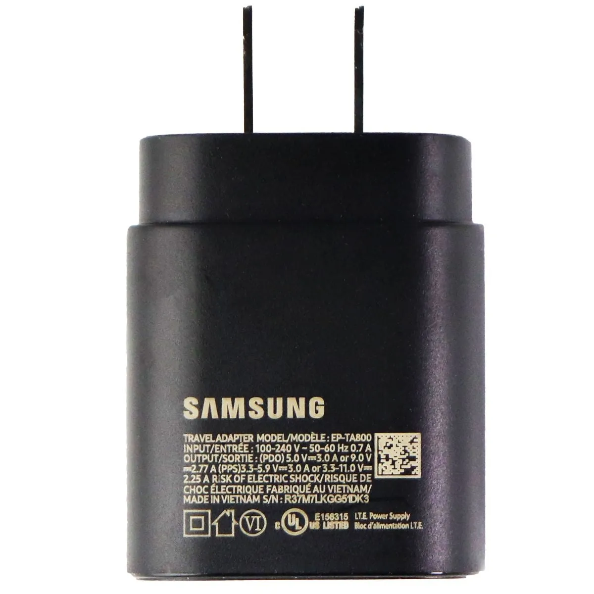 Special Savings Today Samsung Super Fast Charging Usb-C (Type C) Wall Charger - Black (Ep-Ta800)