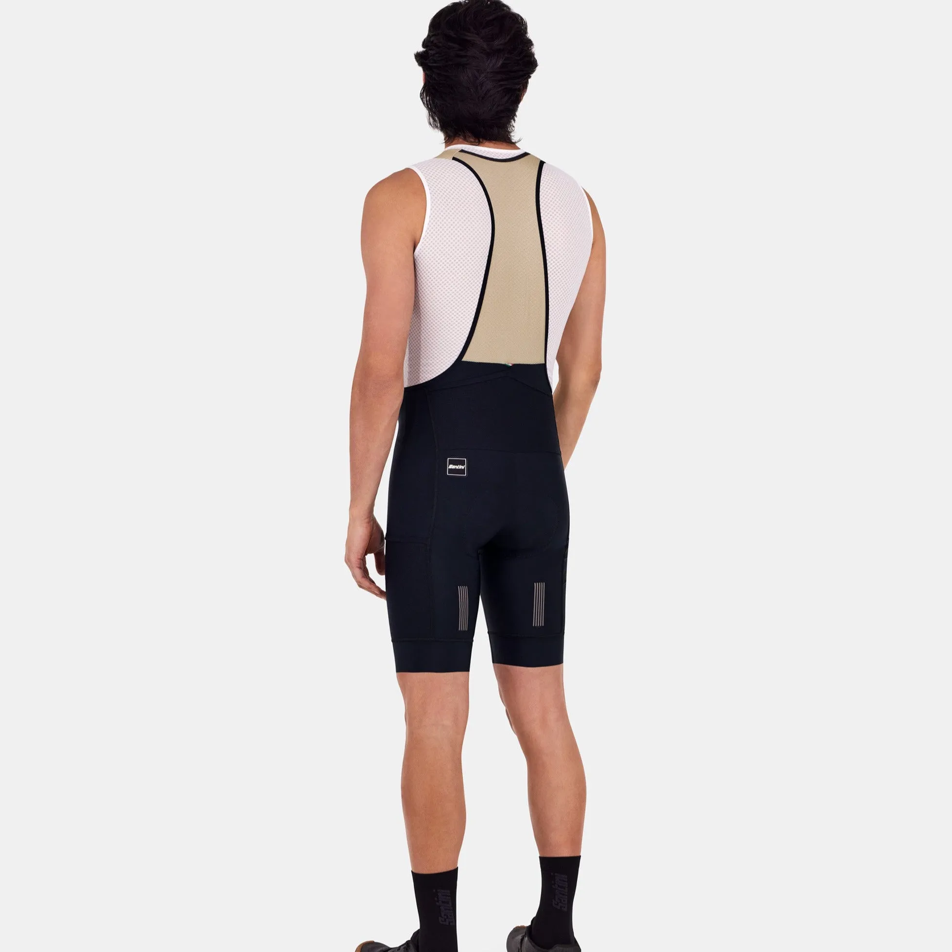 Santini Cargo bib short - Black