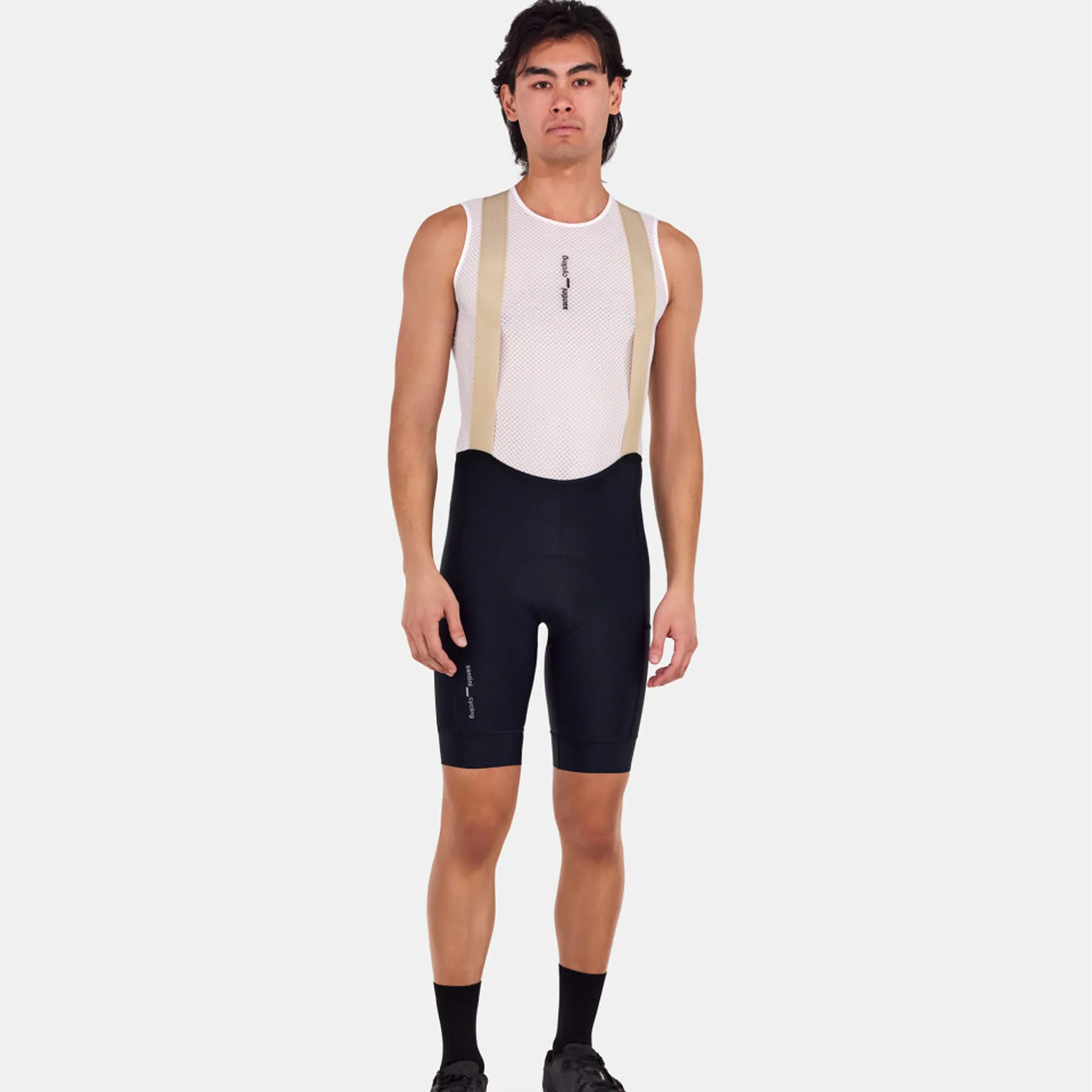 Santini Cargo bib short - Black