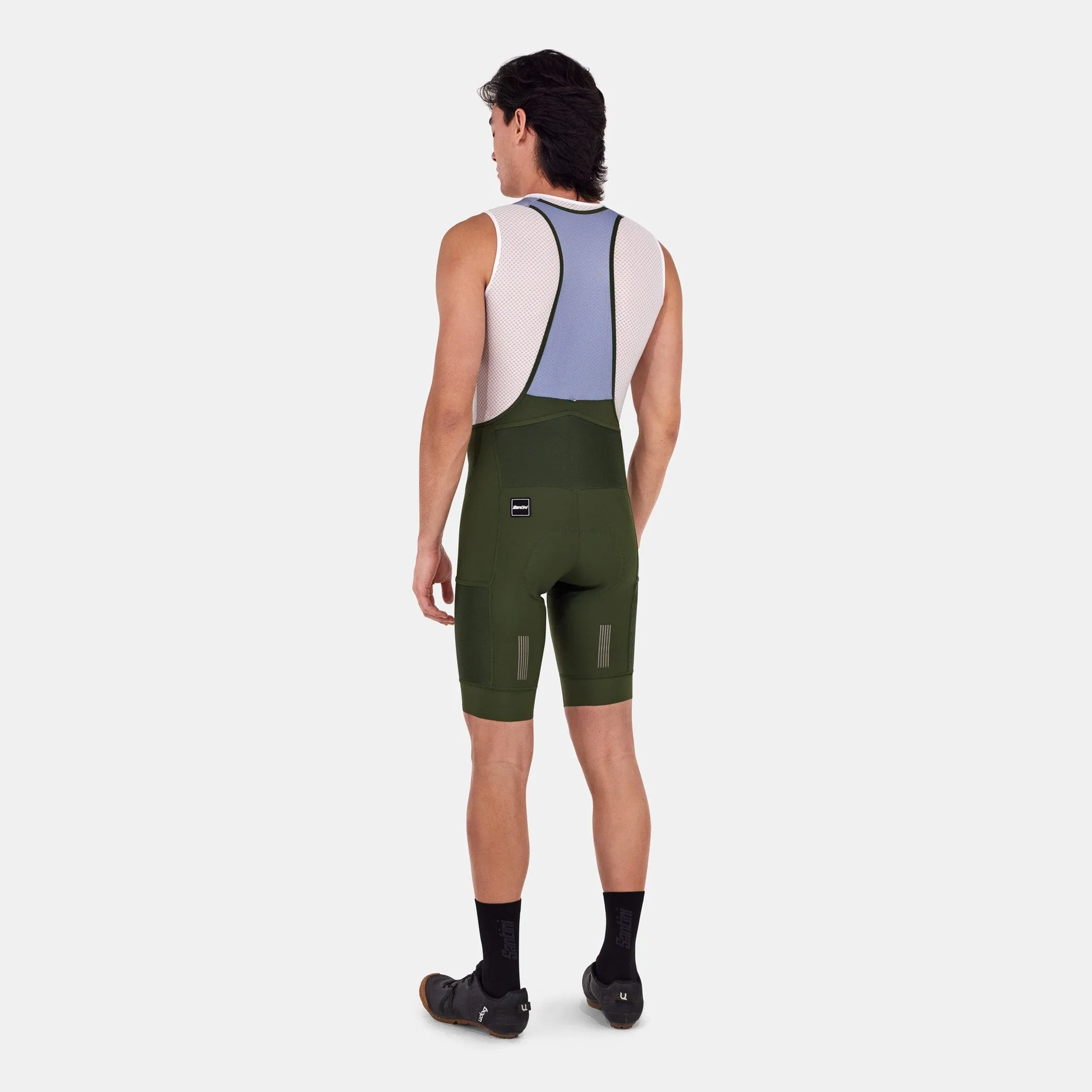 Santini Cargo bib short - Green