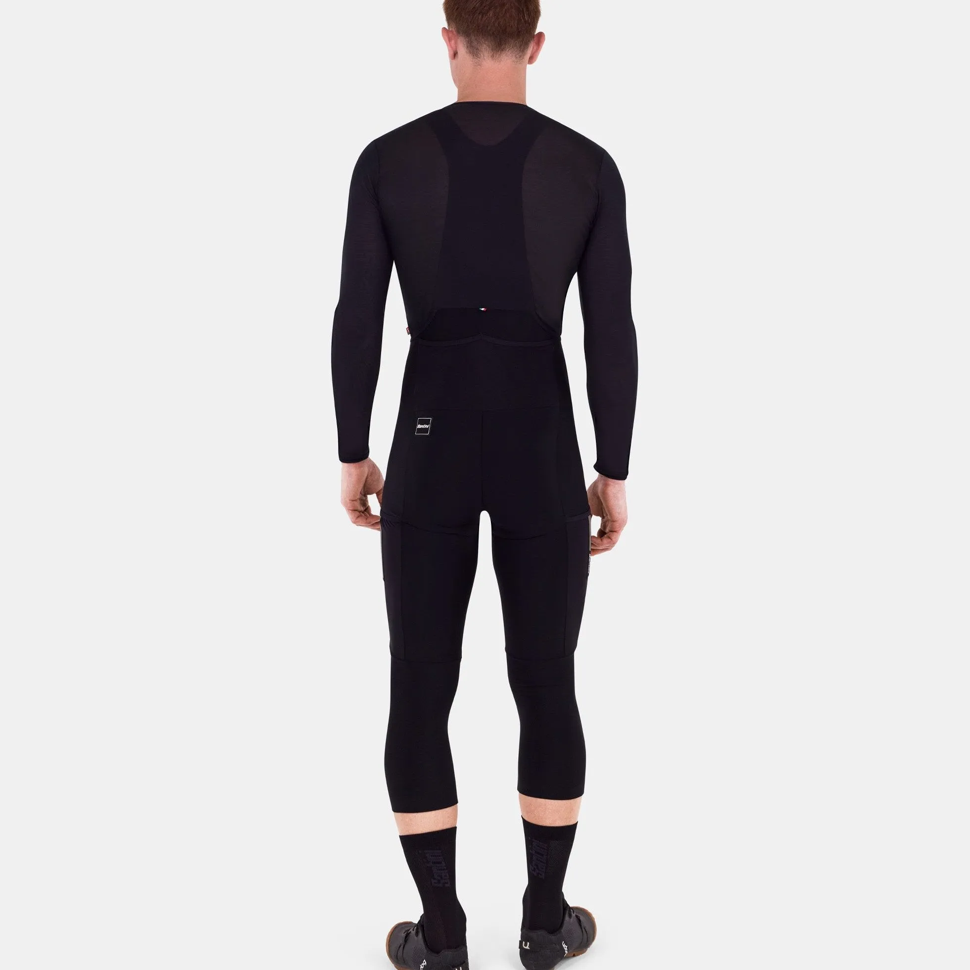 Santini Cargo bibknicker - Black