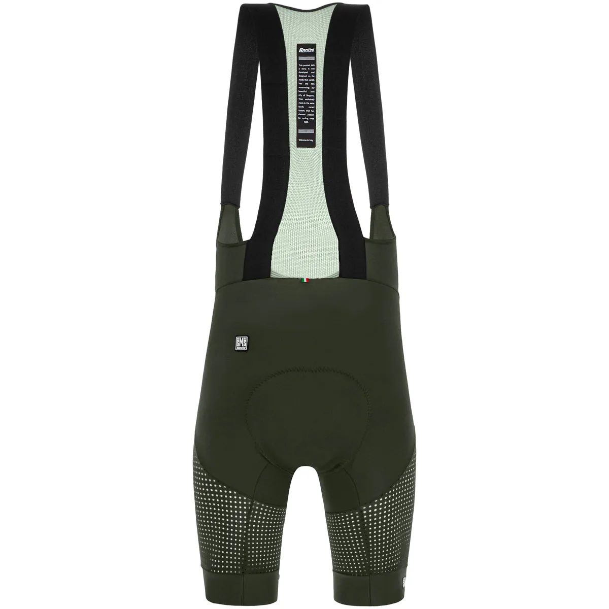 Santini Freccia bibshorts - Green