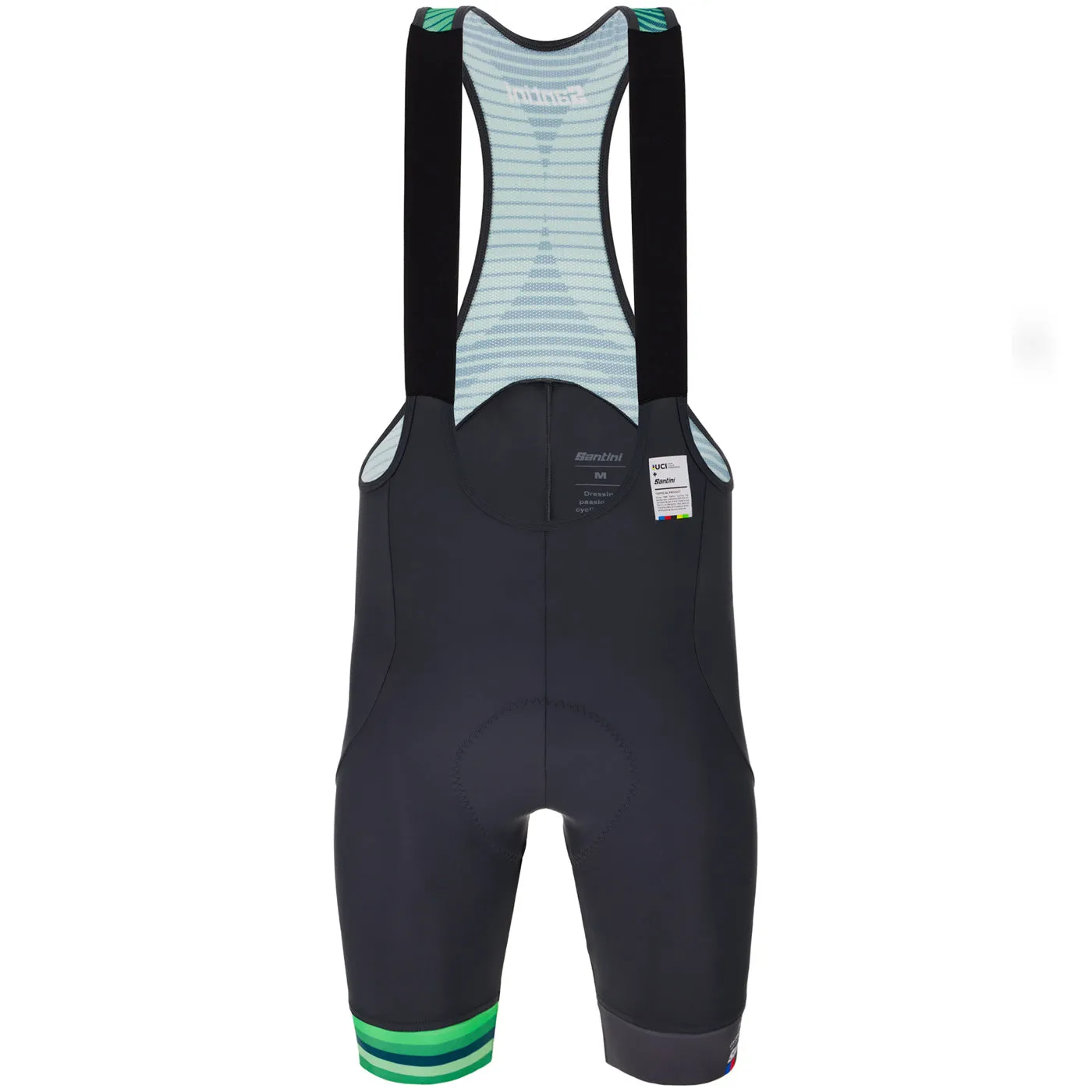 Santini UCI bib short - Colorado 1986