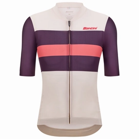 Santini Bengal Jersey - Bordeaux