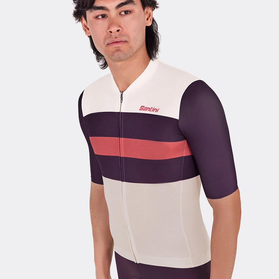Santini Bengal Jersey - Bordeaux
