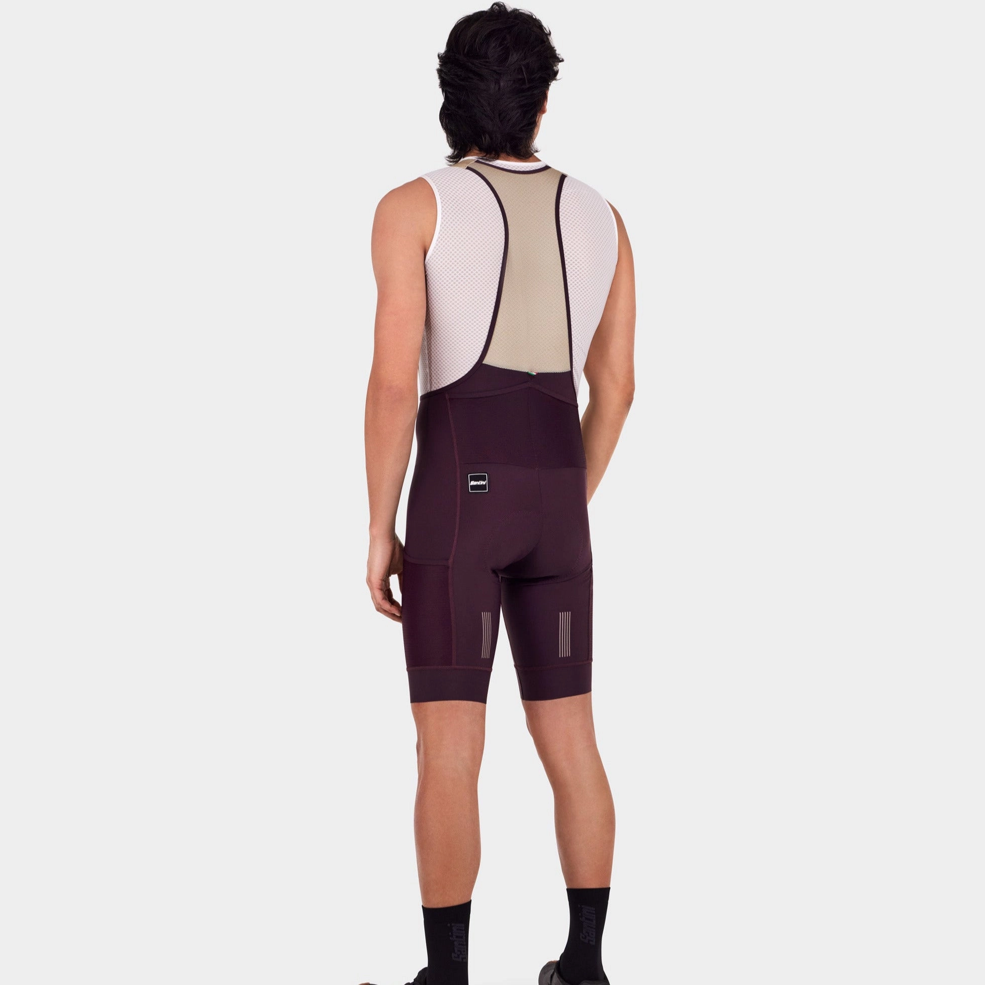 Santini Cargo bib short - Bordeaux