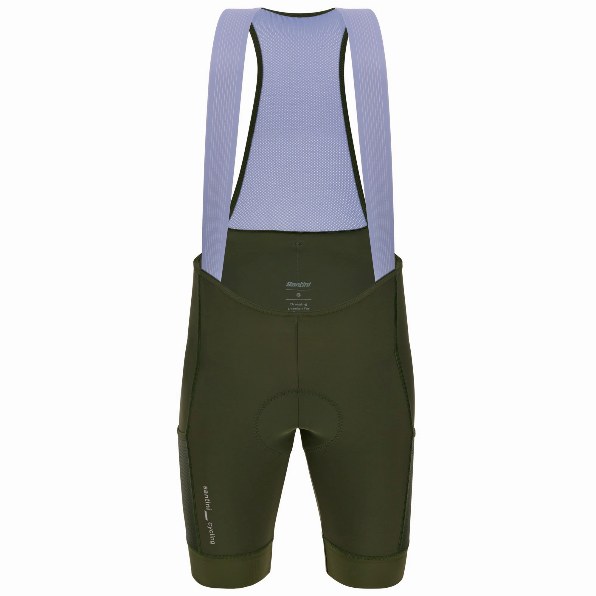 Santini Cargo women bibshort - Green