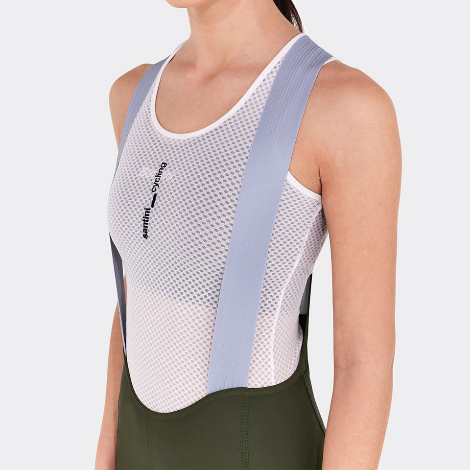 Santini Cargo women bibshort - Green