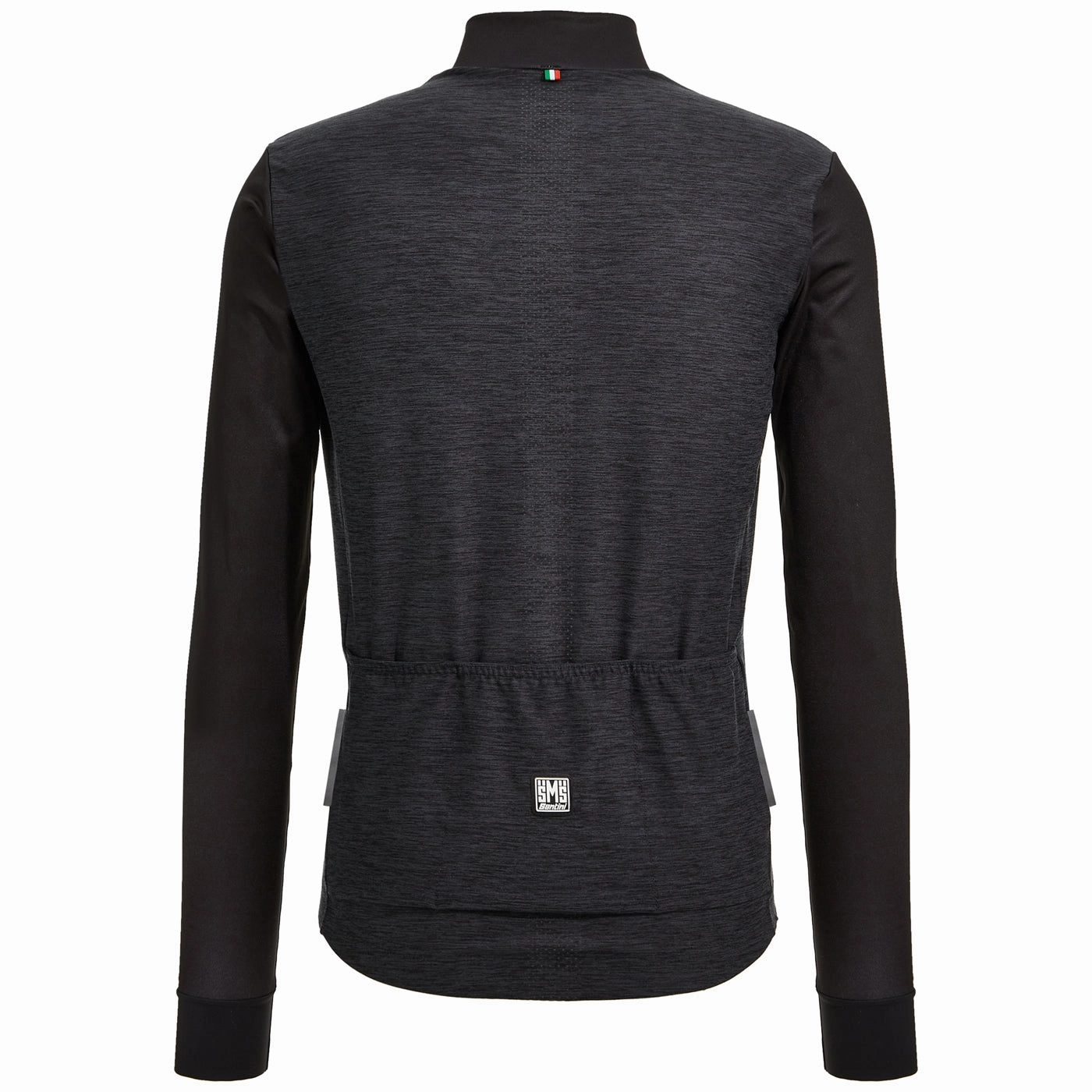 Santini Colore Puro long sleeve jersey - Black