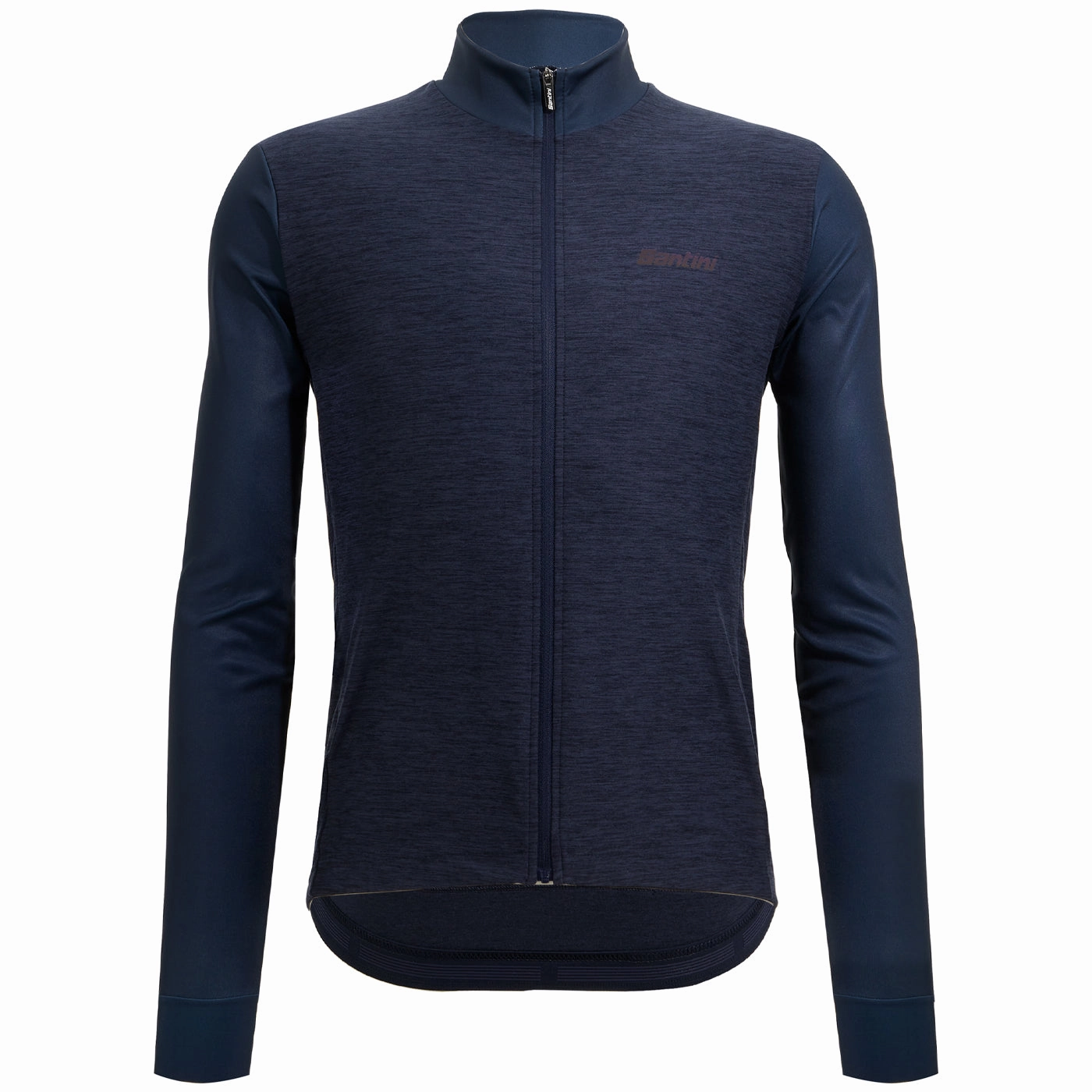 Santini Colore Puro long sleeve jersey - Blue