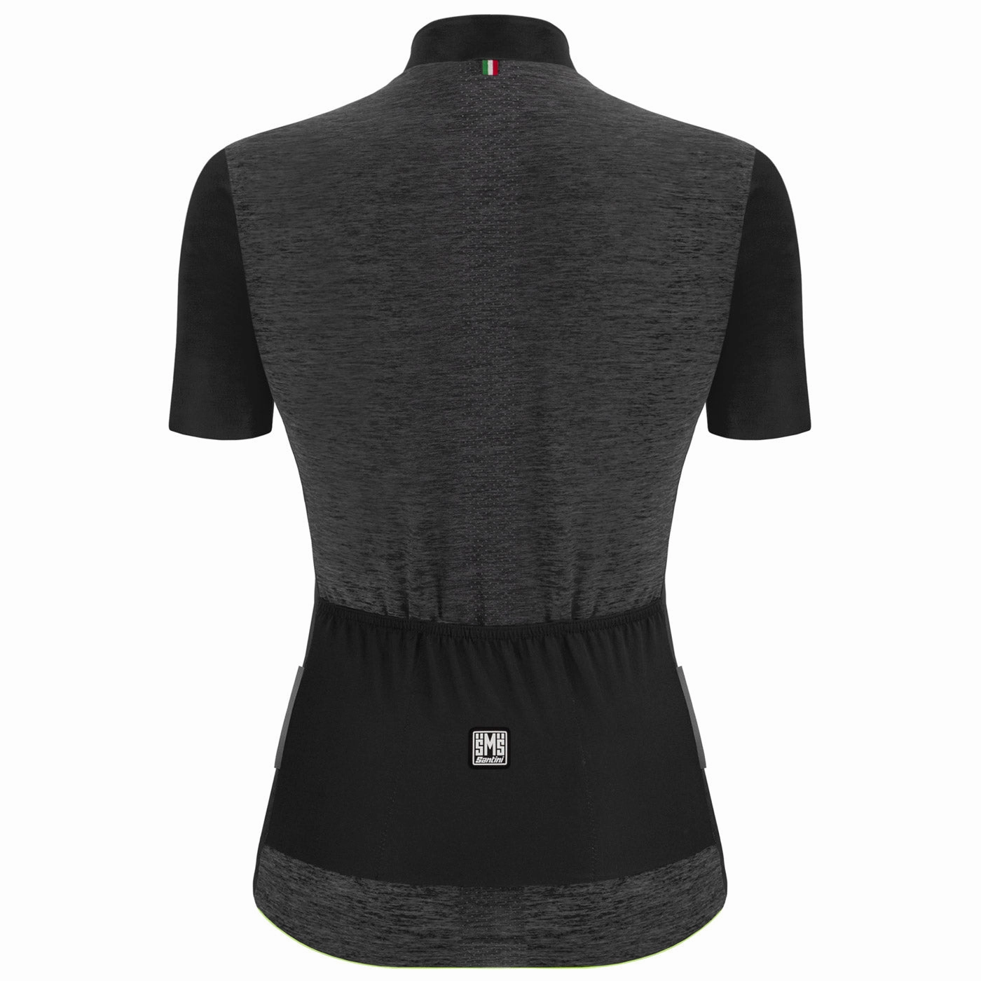 Santini Colore Puro woman jersey - Black 