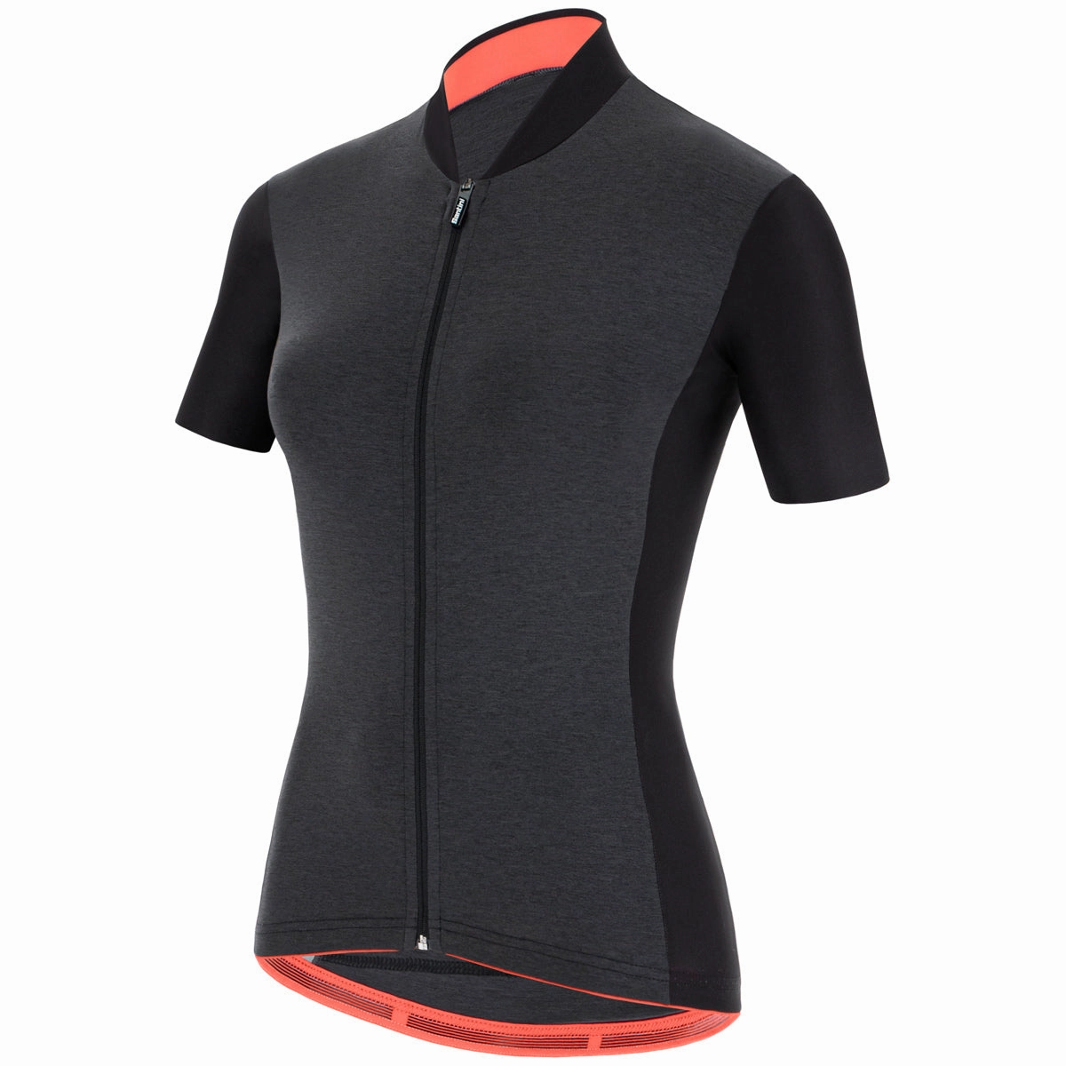 Santini Colore women jersey - Black