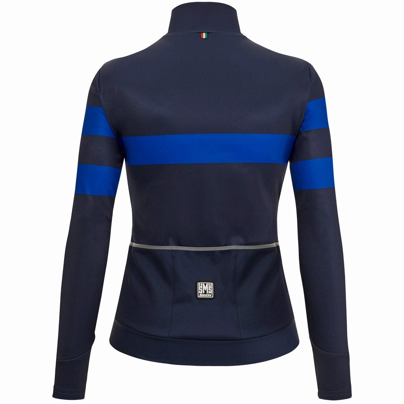Santini Coral Bengal long sleeves woman jersey - Blue