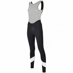 Santini Coral Bengal woman bibtight - Black 