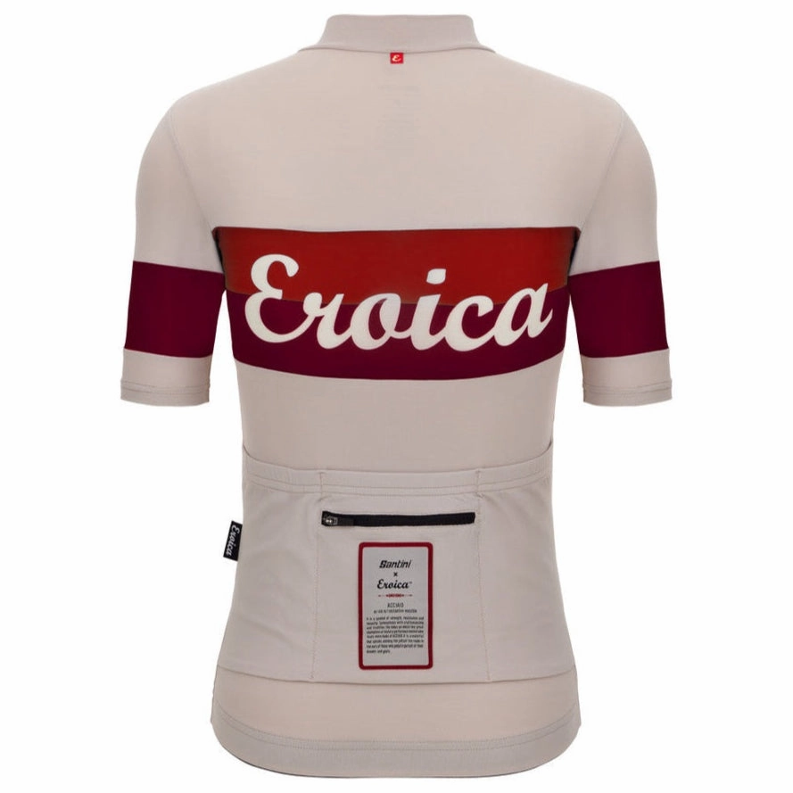 Santini Eroica Quiete jersey - Beige