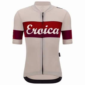 Santini Eroica Quiete jersey - Beige