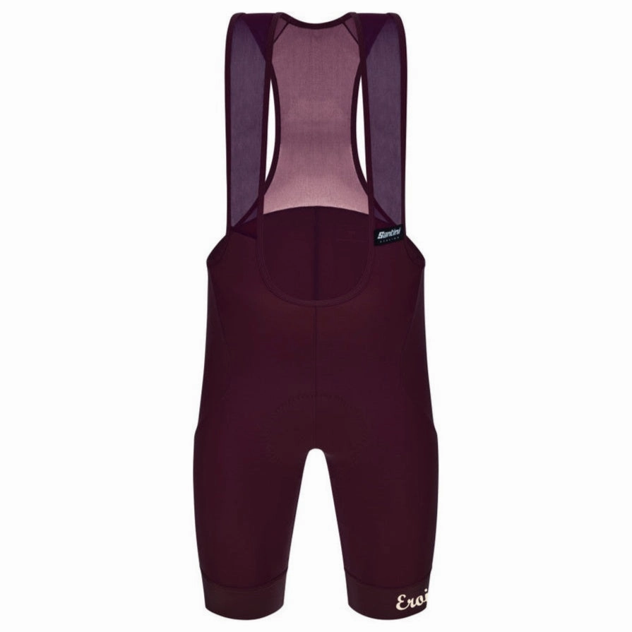 Santini Eroica Vigna bib shorts - Bordeaux