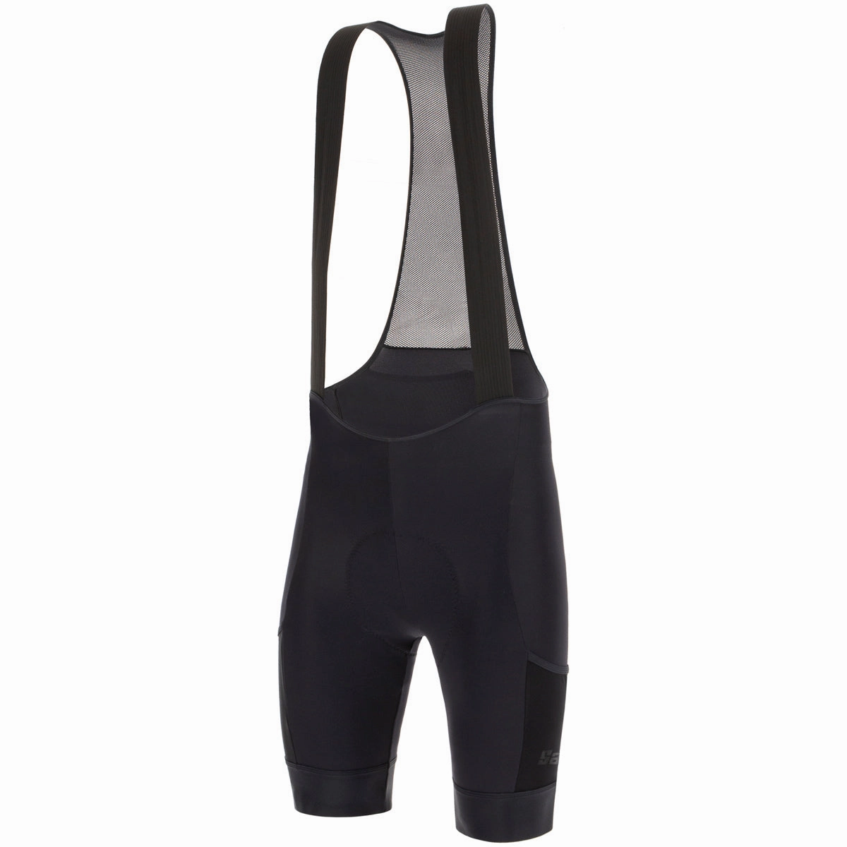 Santini Gravel bib shorts - Black