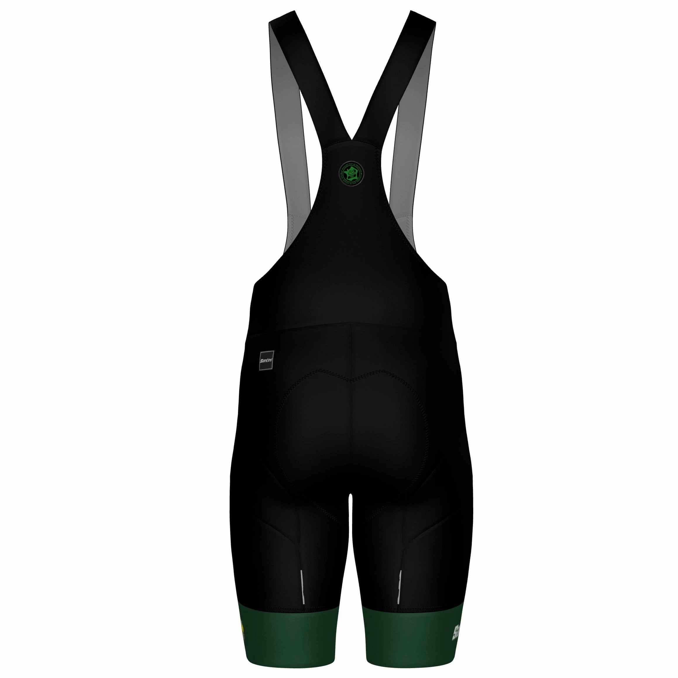 Santini Green Tour de France bib shorts 2025