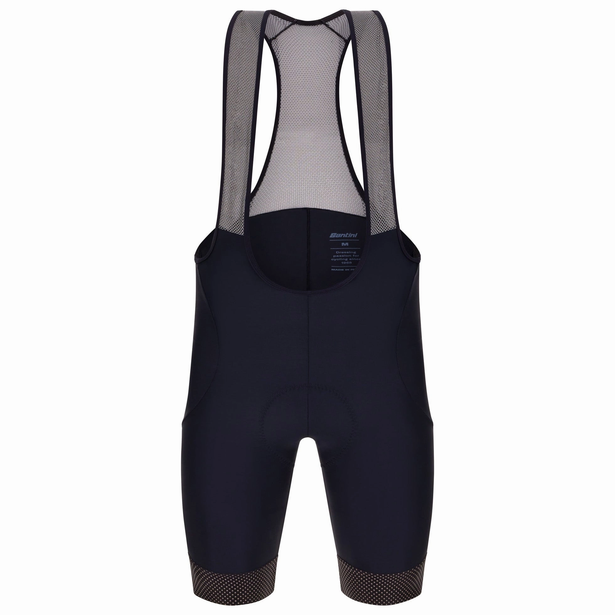 Santini Hivis bib short - Black