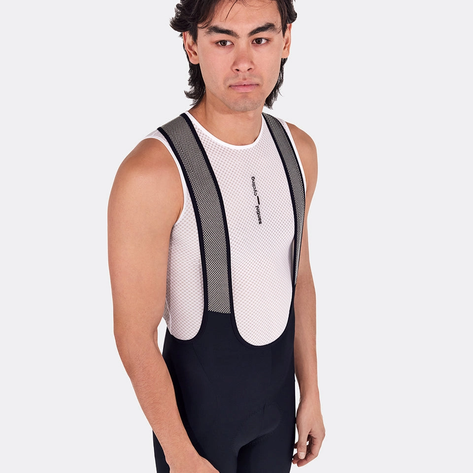 Santini Hivis bib short - Black