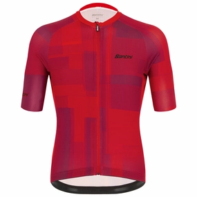 Santini Karma Kinetic jersey - Red