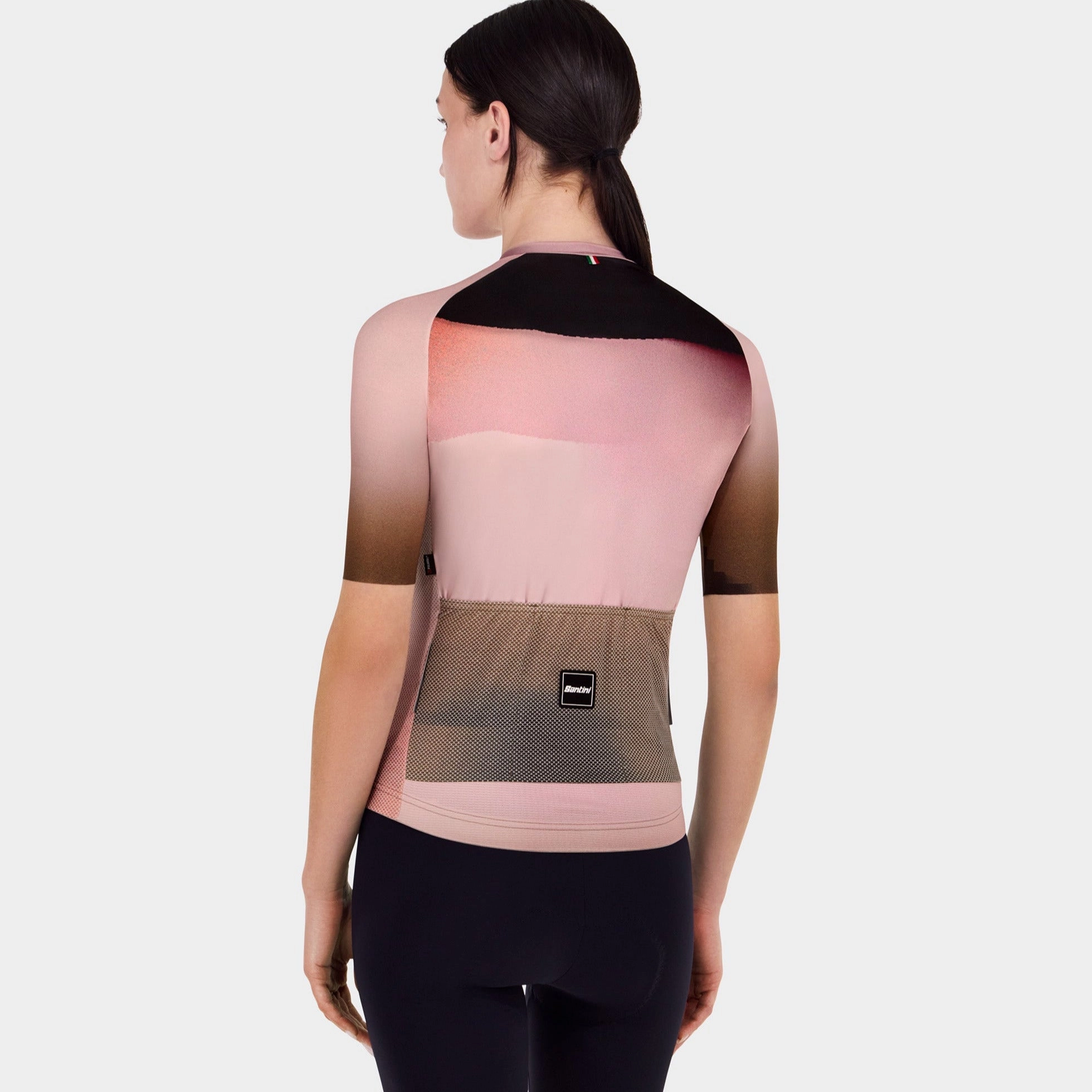 Santini Luce jersey - Rosa Marrone