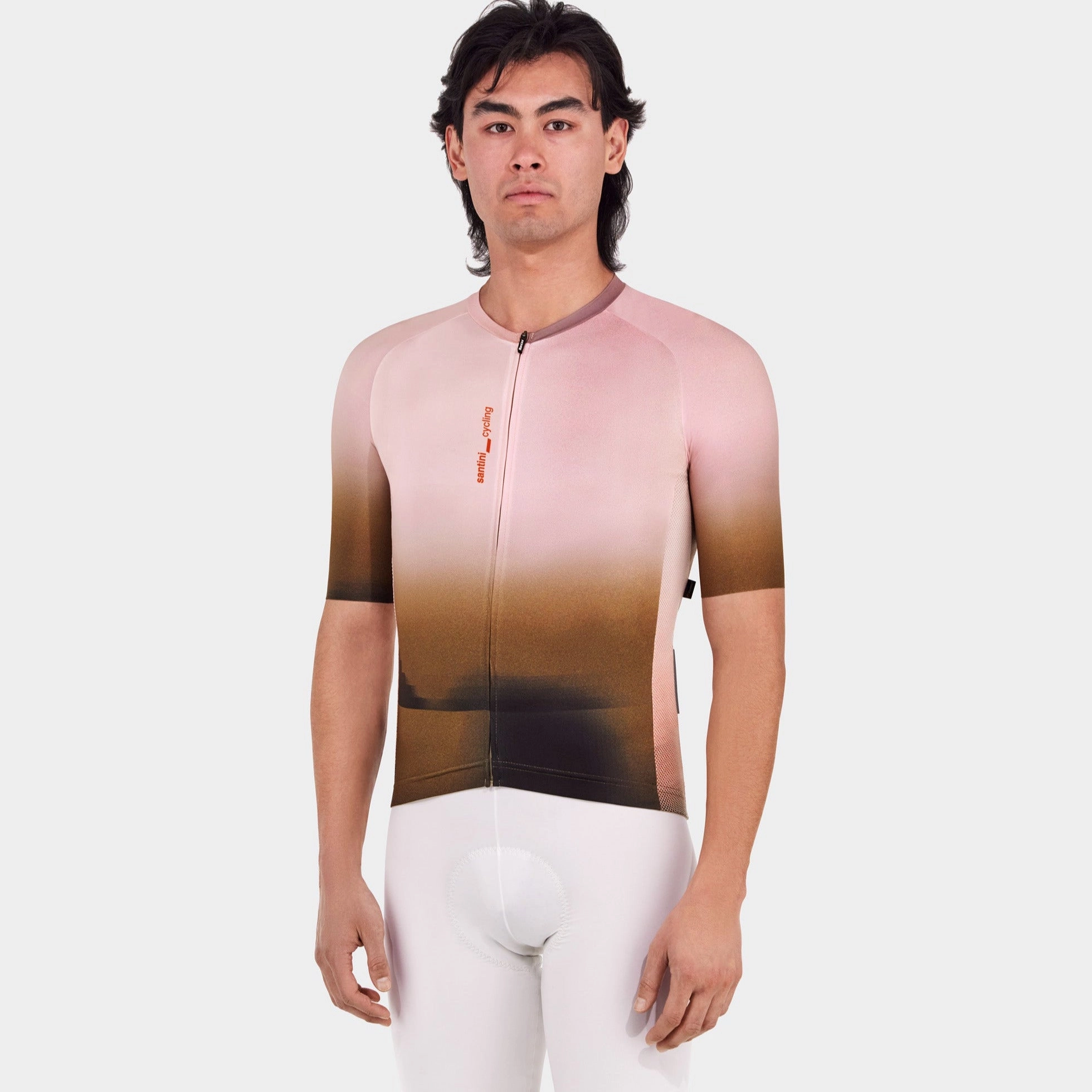 Santini Luce jersey - Rosa Marrone