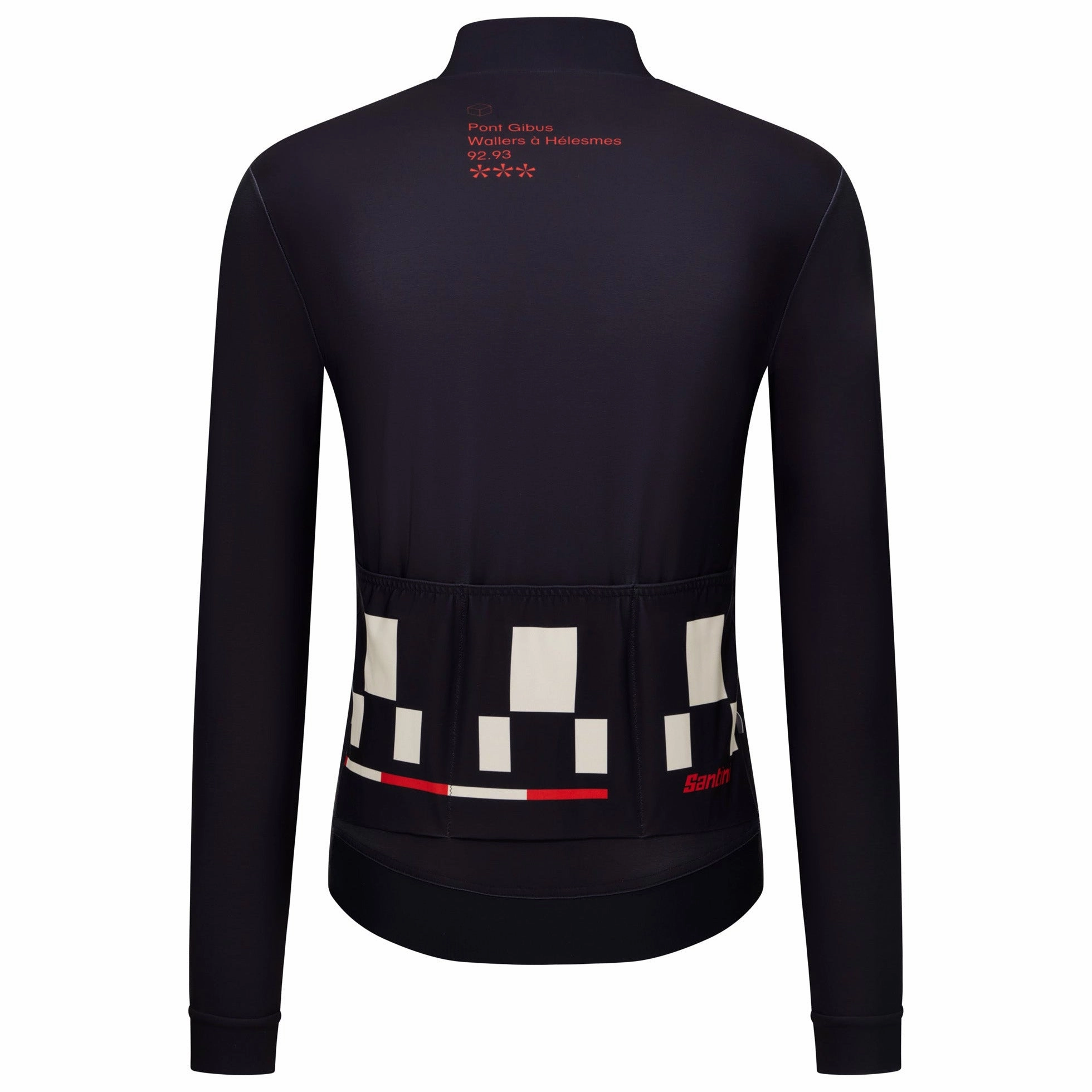 Santini Paris Roubaix long sleeve jersey 2025