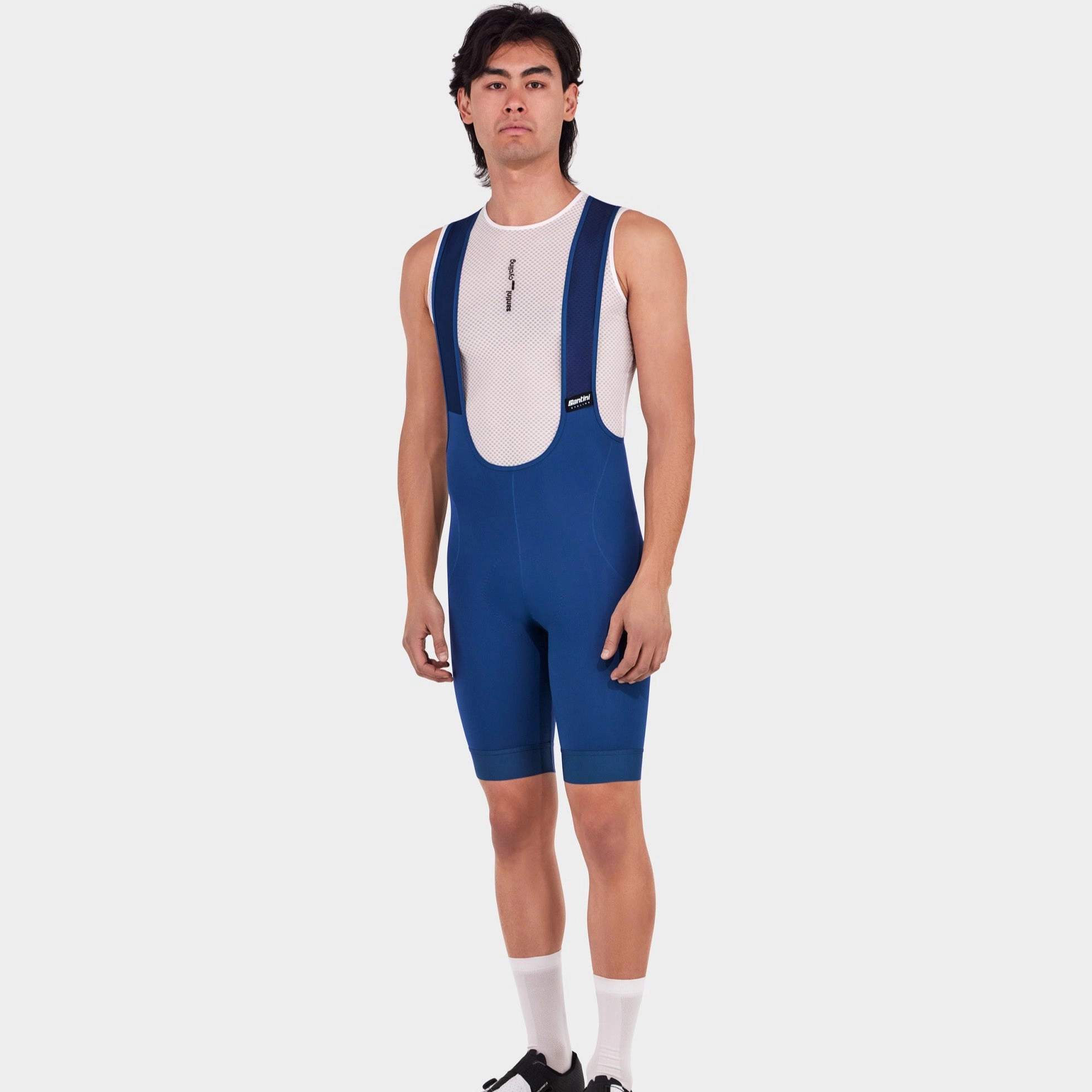 Santini RTR bib short - Blue