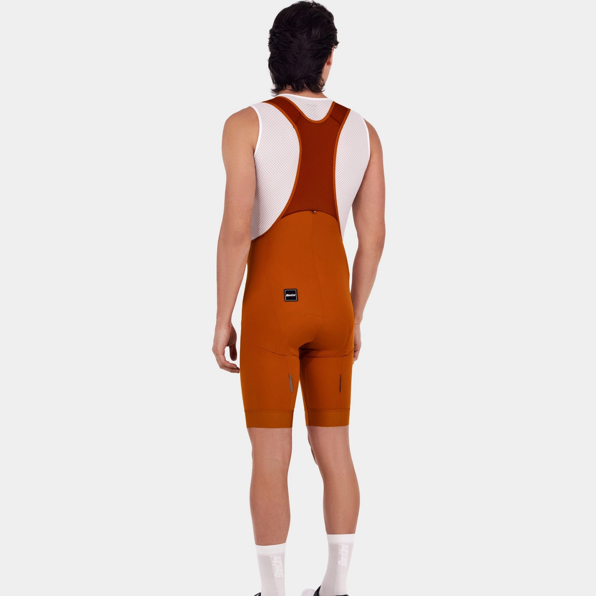 Santini RTR bib short - Orange