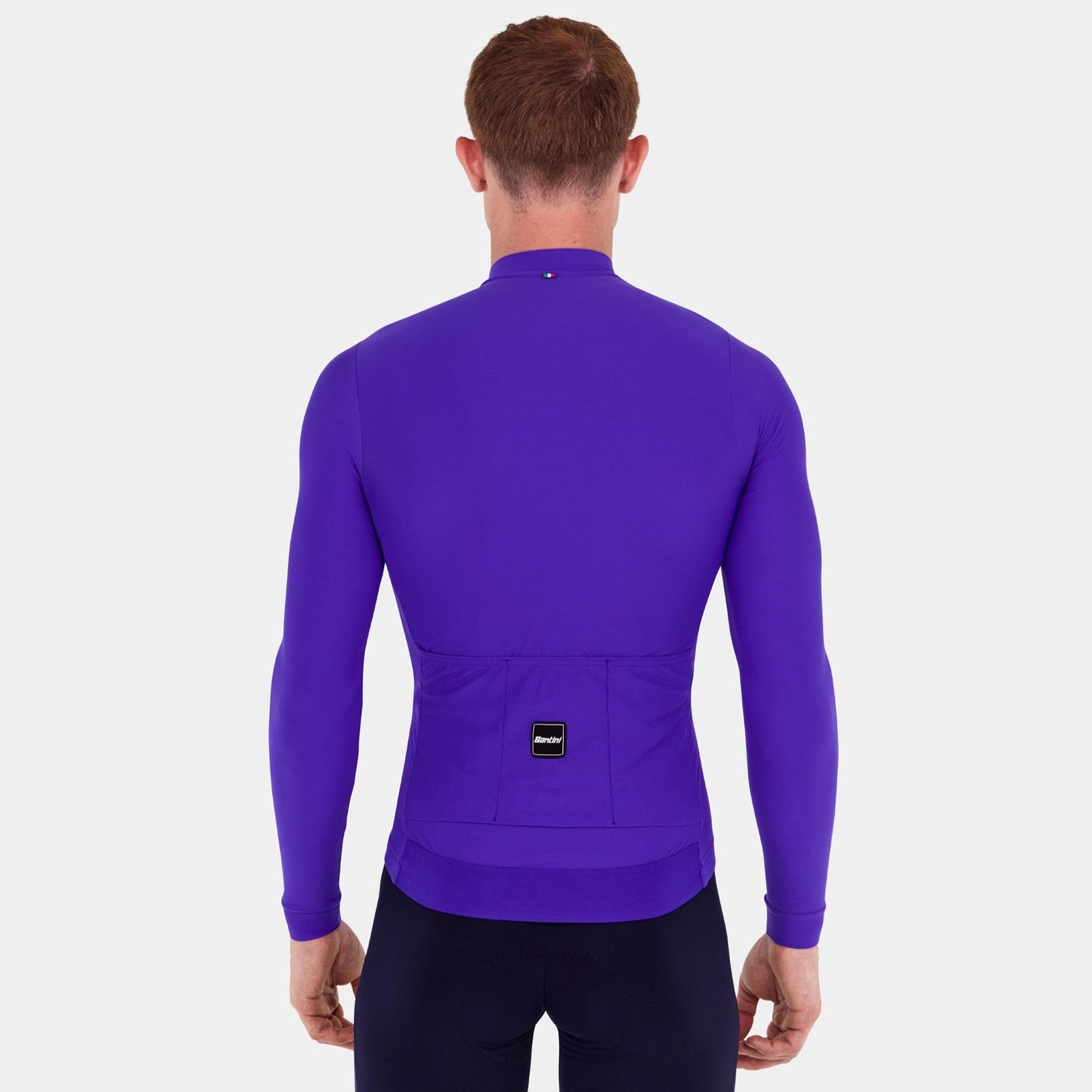 Santini RTR long sleeve jersey - Dark purple