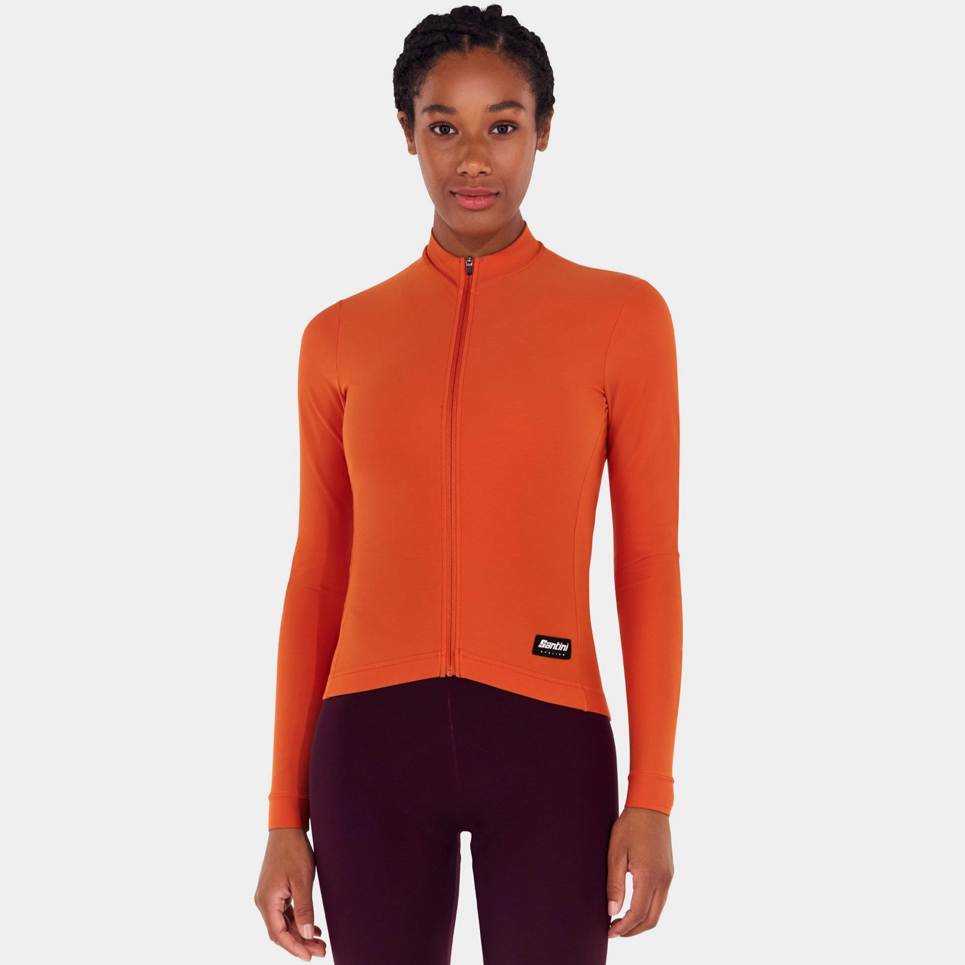 Santini RTR long sleeve jersey - Orange