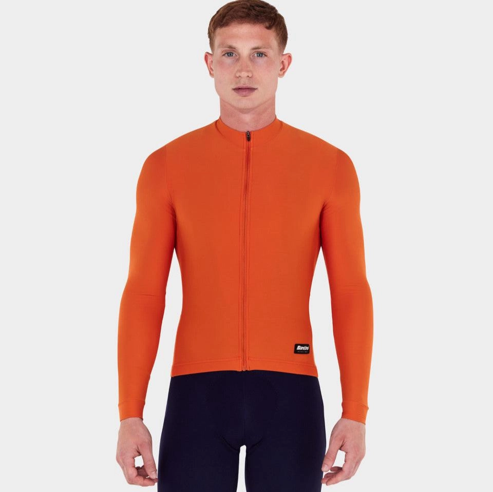 Santini RTR long sleeve jersey - Orange