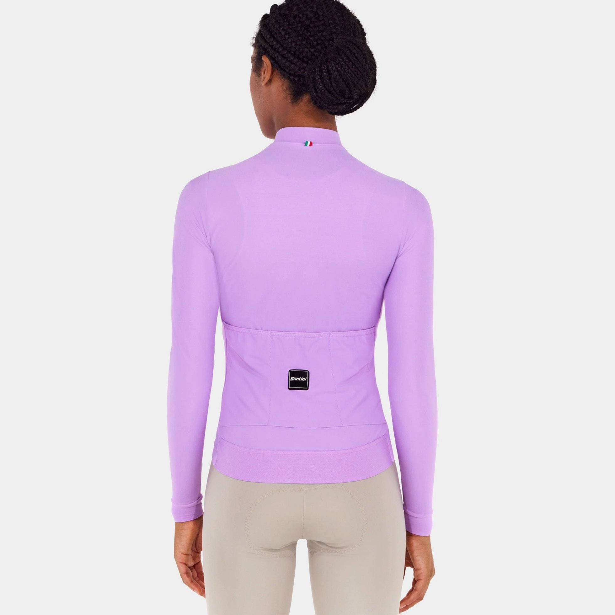 Santini RTR long sleeve jersey - Purple