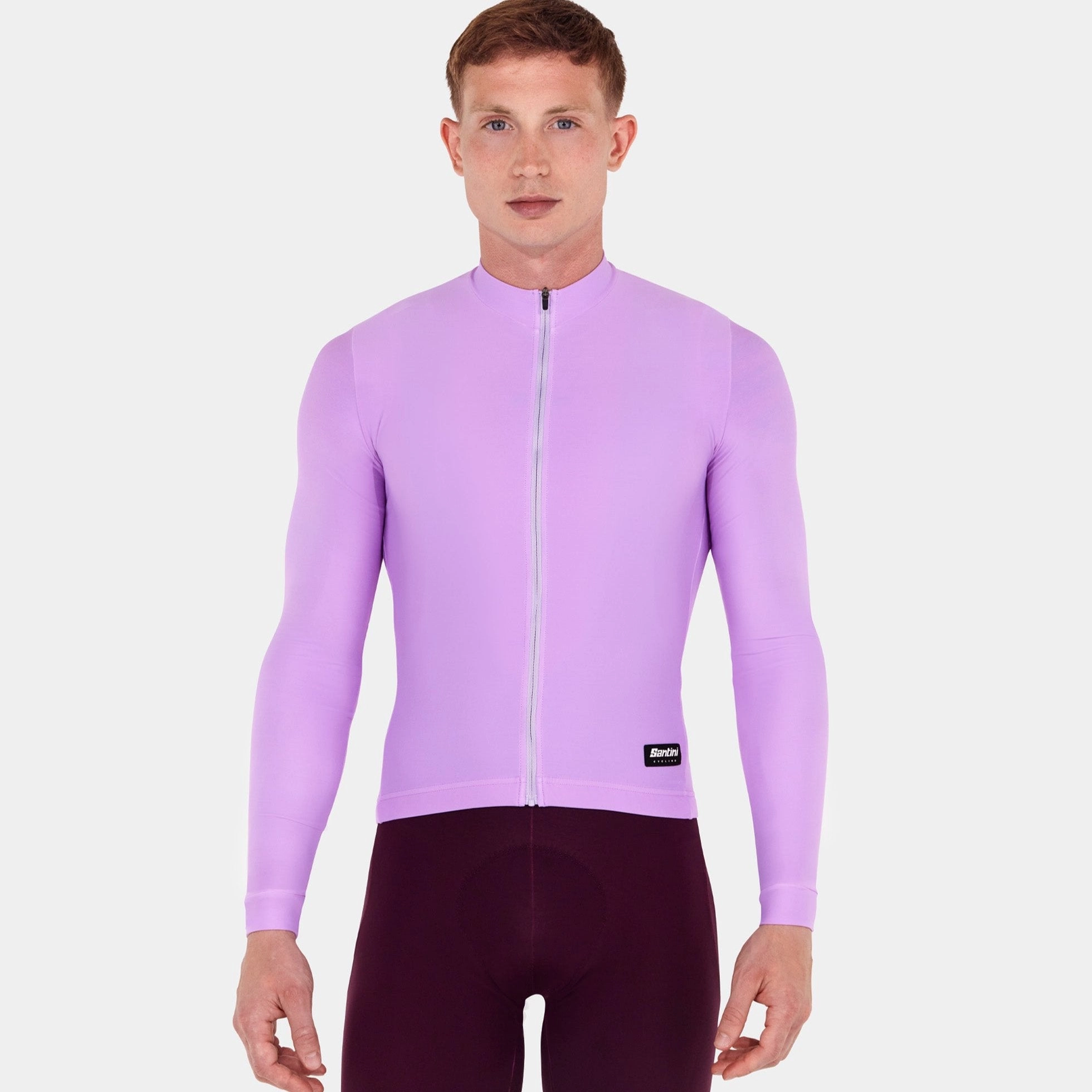 Santini RTR long sleeve jersey - Purple
