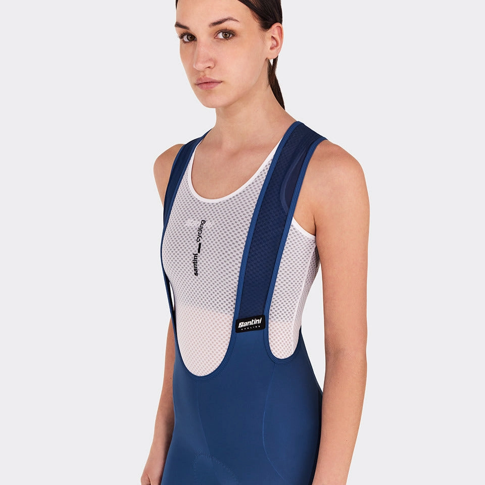 Santini RTR women bibshort - Blue