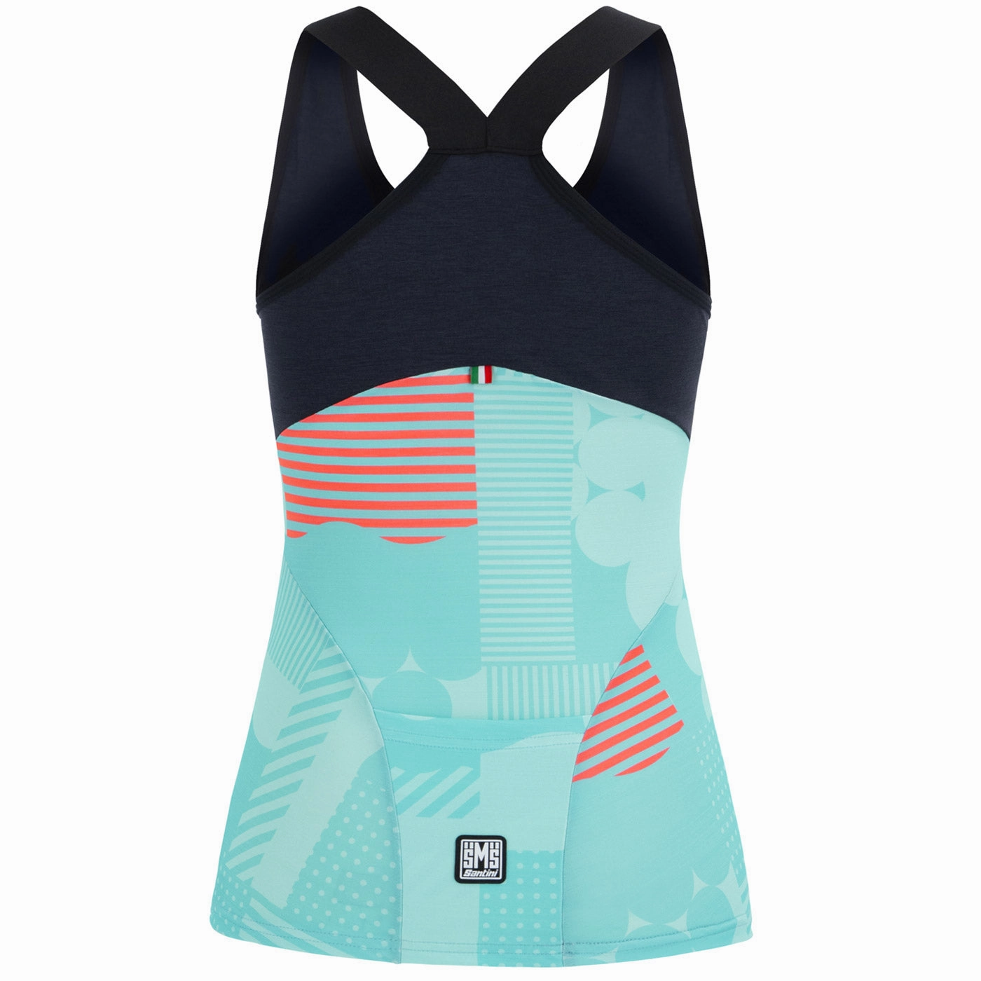 Santini Scia Optic women top - Light blue