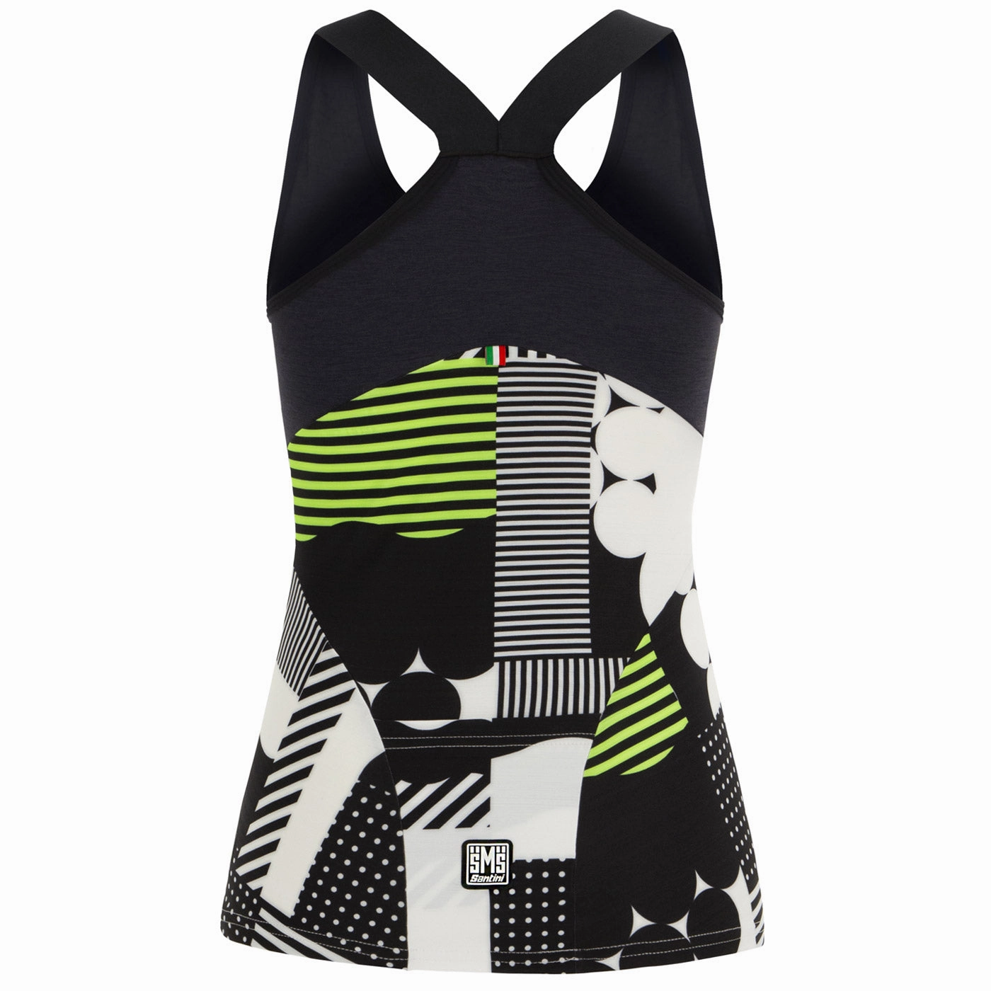 Santini Scia Optic women top - White
