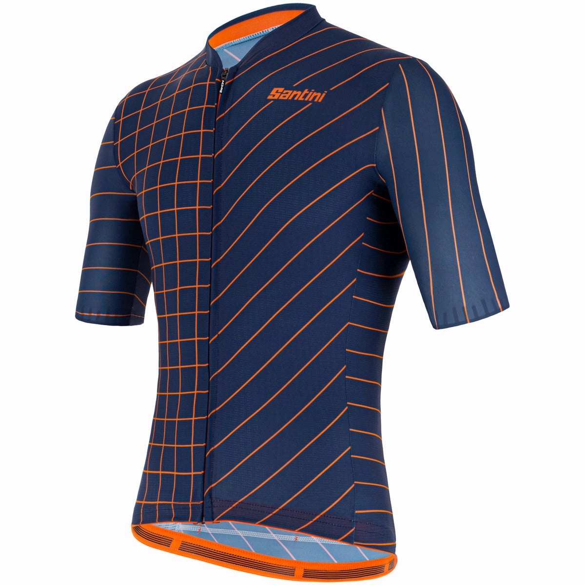 Santini Sleek Dinamo jersey - Blue