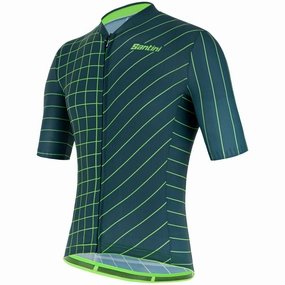 Santini Sleek Dinamo jersey - Green