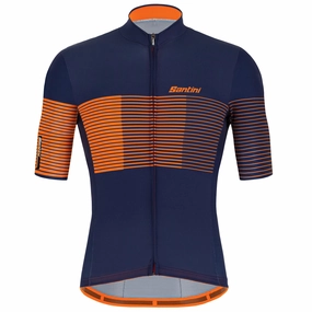 Santini Tono Freccia jersey - Blue