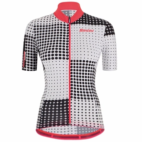Santini Tono Sfera women jersey - Black