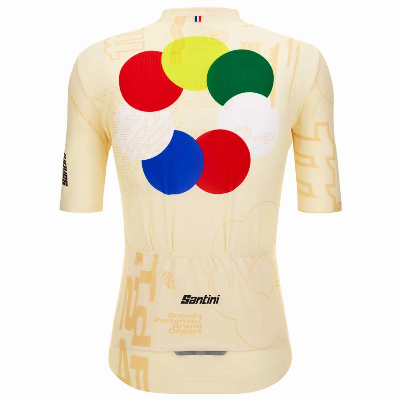 Santini Tour de France 2024 jersey - Grand Dpart
