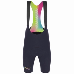 Santini Unico bib short - Black